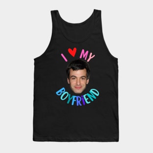 I Love My Boyfriend Nathan Fielder Tank Top